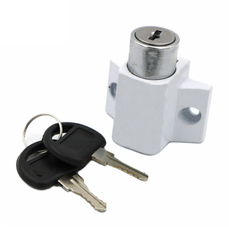 Baby Safe Kids Catch Bolt Pressed Window Patio Push Button Sliding Window Lock