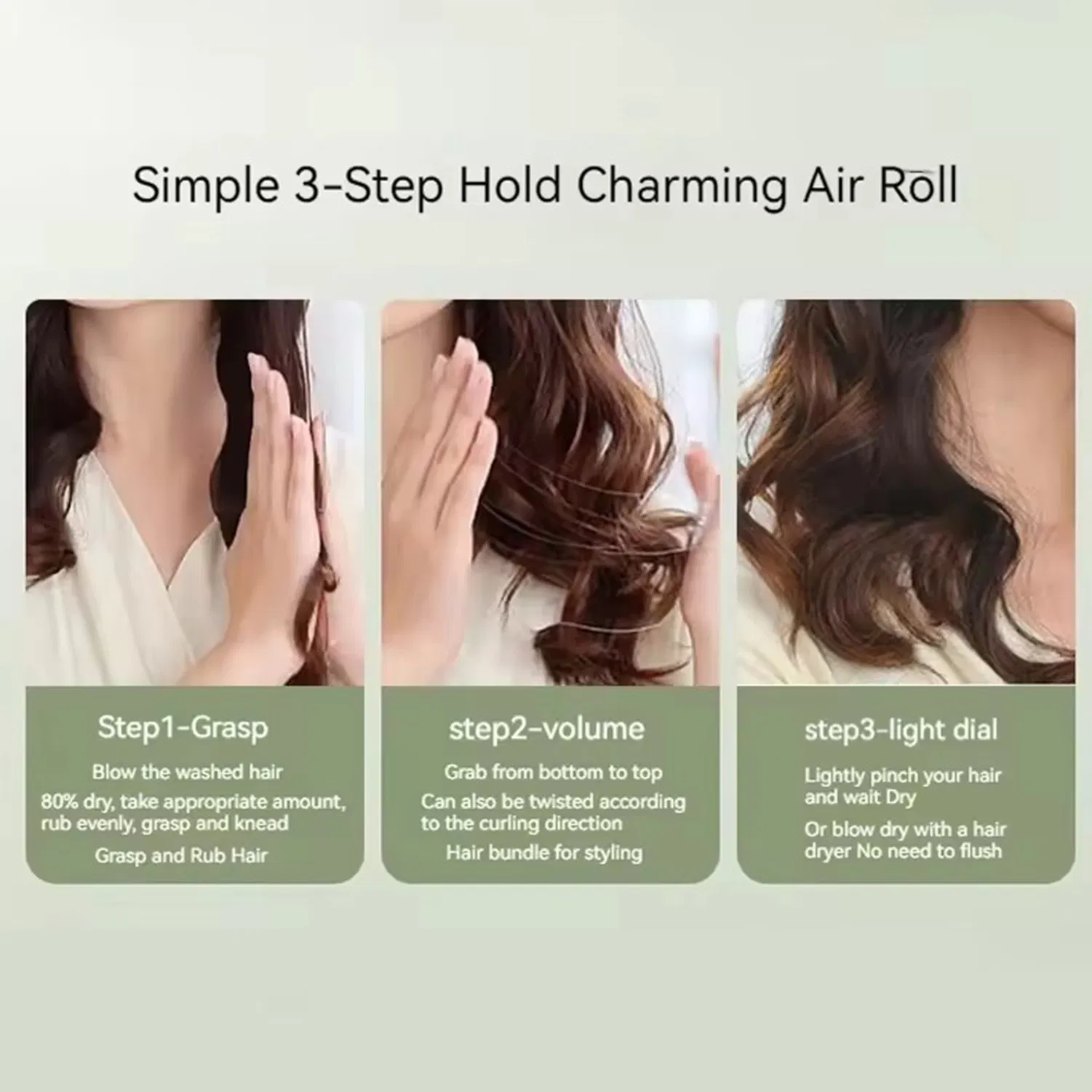 Moisturizing Wash Free Elastin Curly Hair Care Essence After Perm