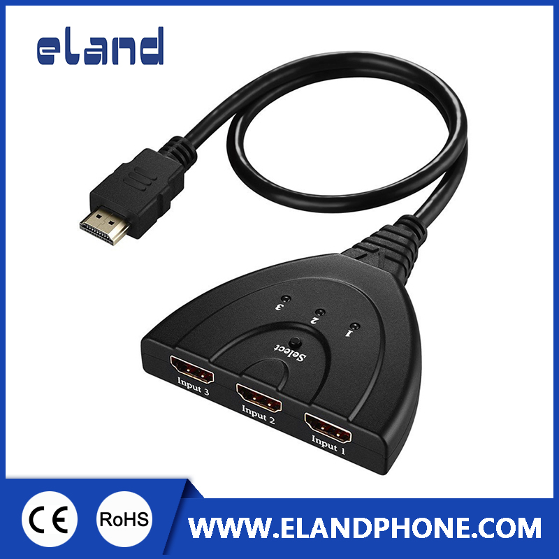 HDMI-коммутатор 3 в 1, переключатель сигнала