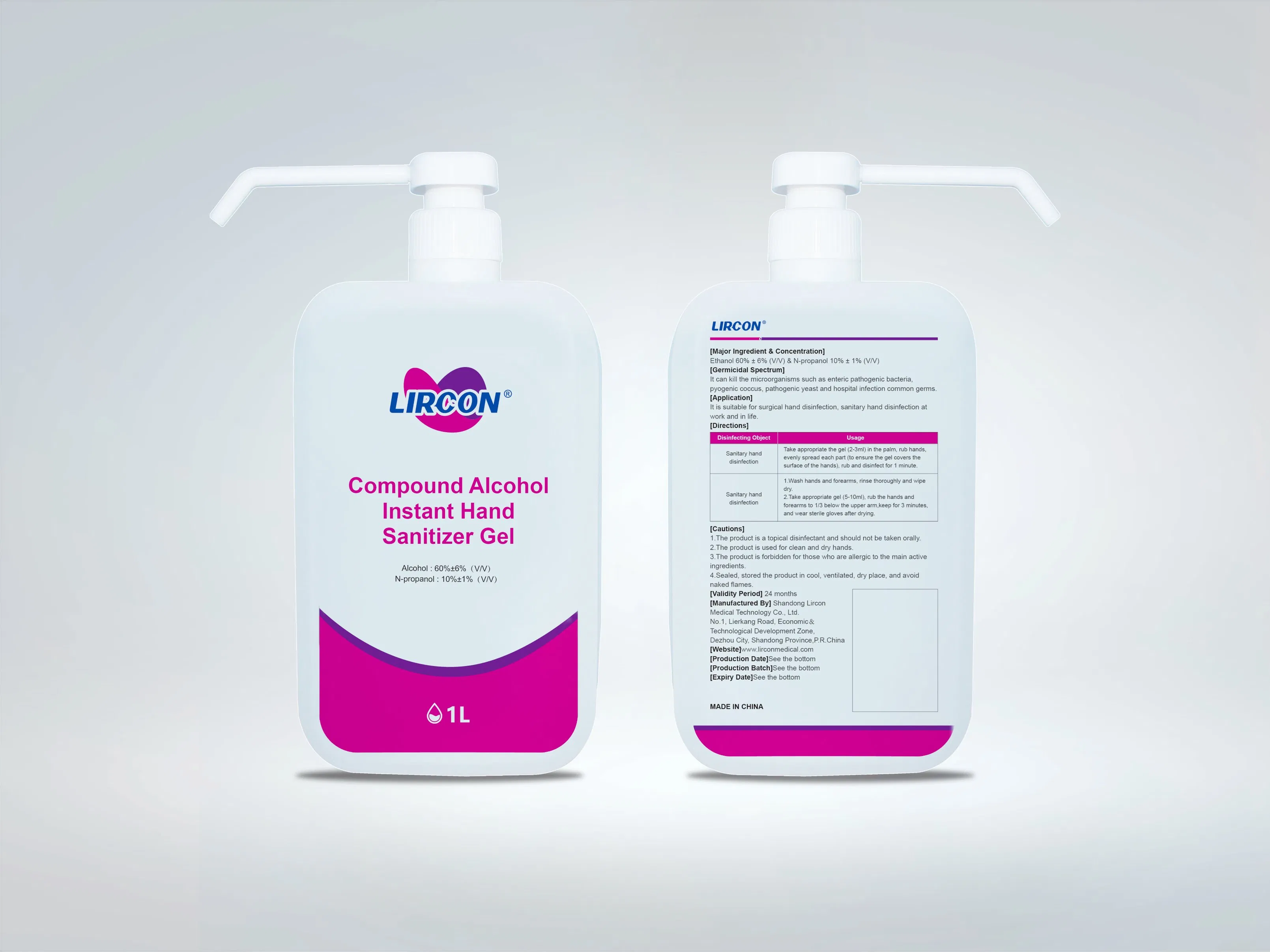 Made in China Wash Free Advanced Instant Alcohol Hand Sanitizer Gel