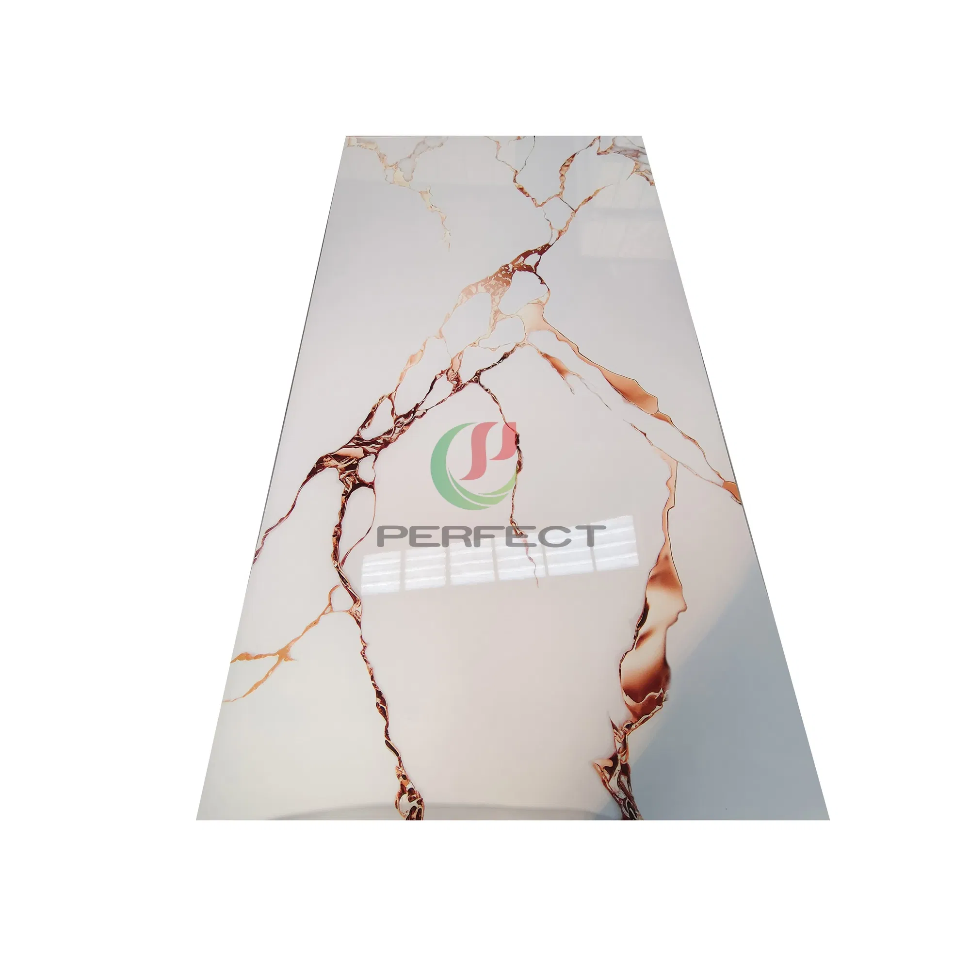 China High Quality Decorative PVC Marble Sheet Fire-Retardant Moisture-Proof Easy Clean Wall Board for Home Hotel Office Interior Decoration