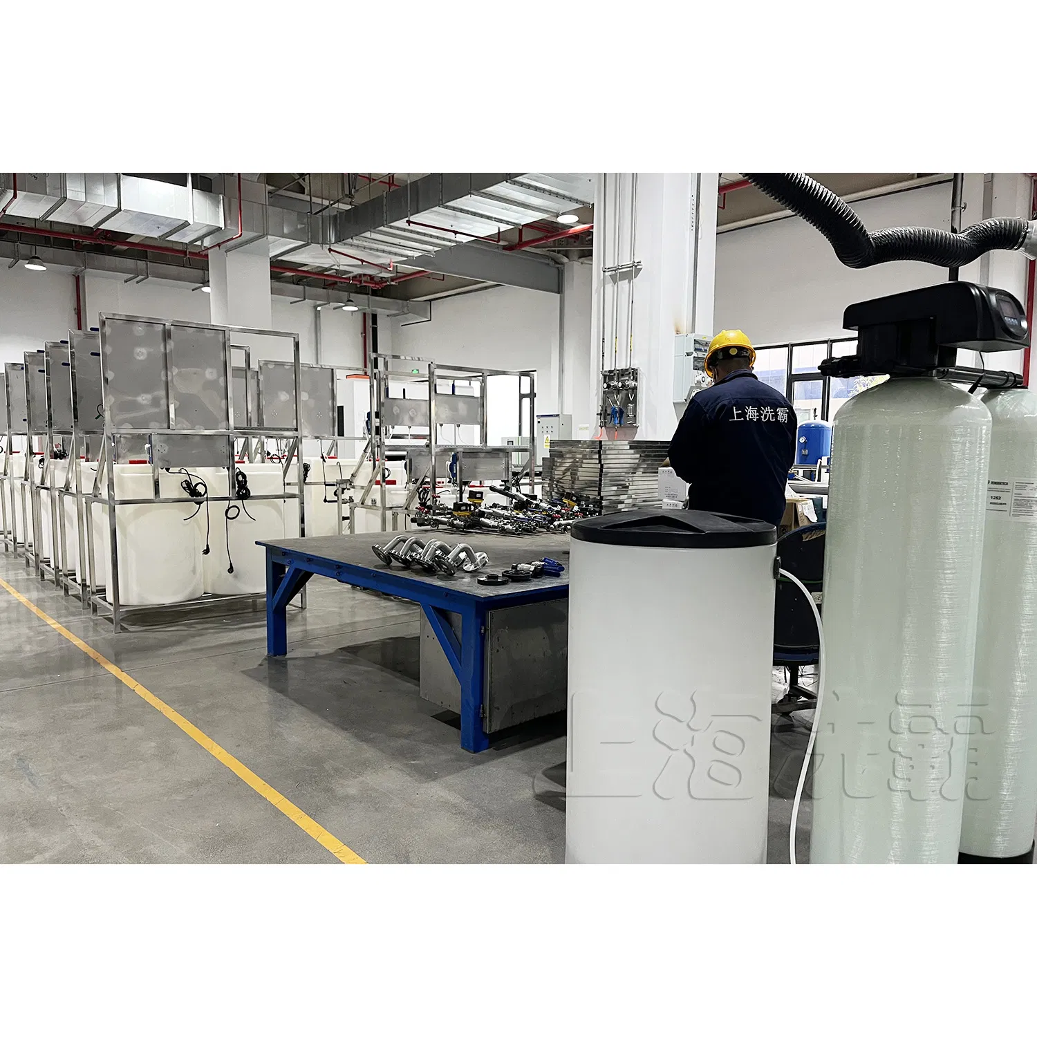 Central Water Intelligence Hub for Smart Softener with Single-Tank