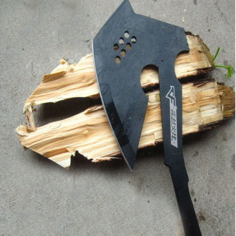 Ultimate Outdoor Survival Axe: Crossfire Multi-Functional Tool for Adventures