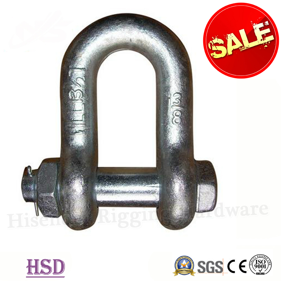 Hardware Steel Us Type G2130 Bow Type Anchor Bolt Shackle