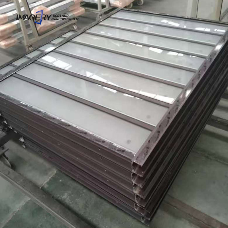 Factory Sale Powder Coating Aluminum Louvers Adjustable Glass Jalousie Window