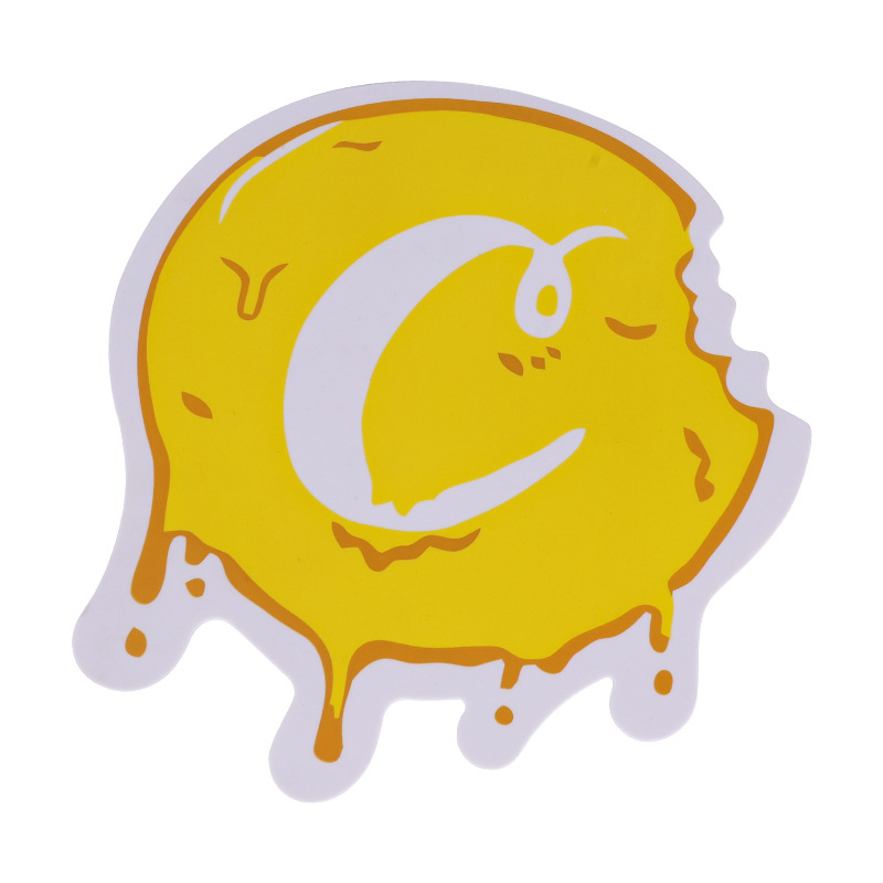 Colorful Cookies Letter Shape Portable Non-Slip High Temperature Resistant Silicone DAB Mat