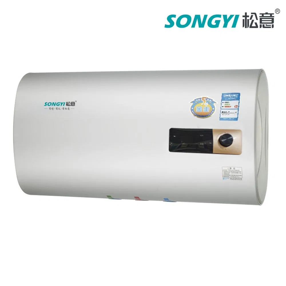 Stainless Steel Wall-Mounted Flat Electric Instant Water Heater with Digital Control Panel and Touch Control