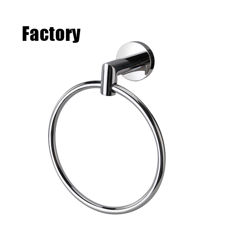 Настенное кольцо для полотенец из нержавеющей стали