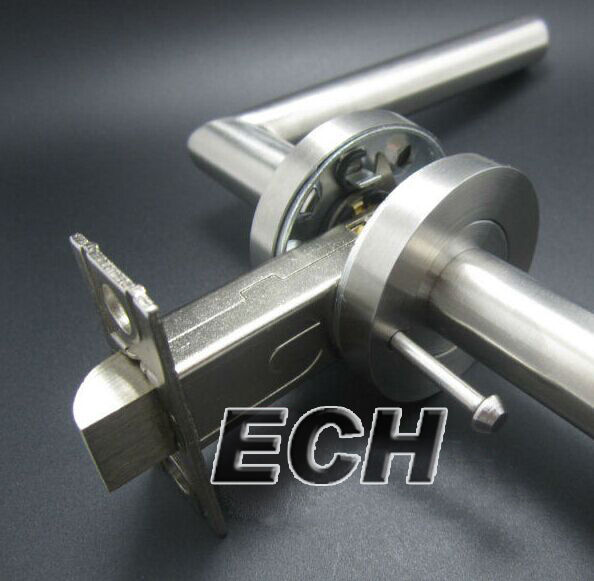 with Push Button Privacy Door Handle Lock