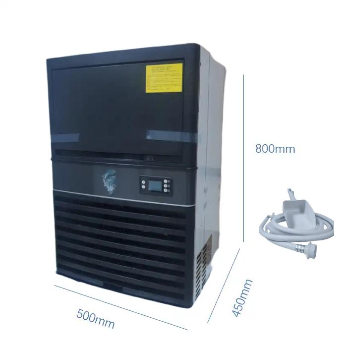60kg Per Day Electric Ice Maker Ice Making Machine Commercial Ice Cube Maker