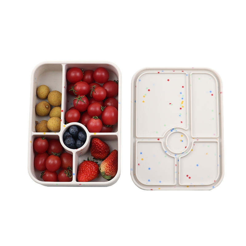 Eco-Friendly Collapsible Silicone Food Storage Container for Lunch