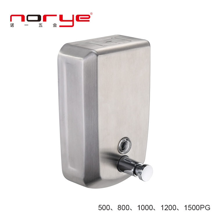 Настенный дозатор для мыла из нержавеющей стали