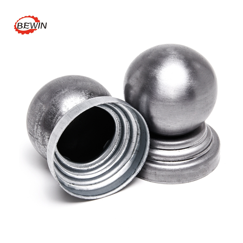 20X20mm Round Metal Aluminum Fence Ball Post End Caps
