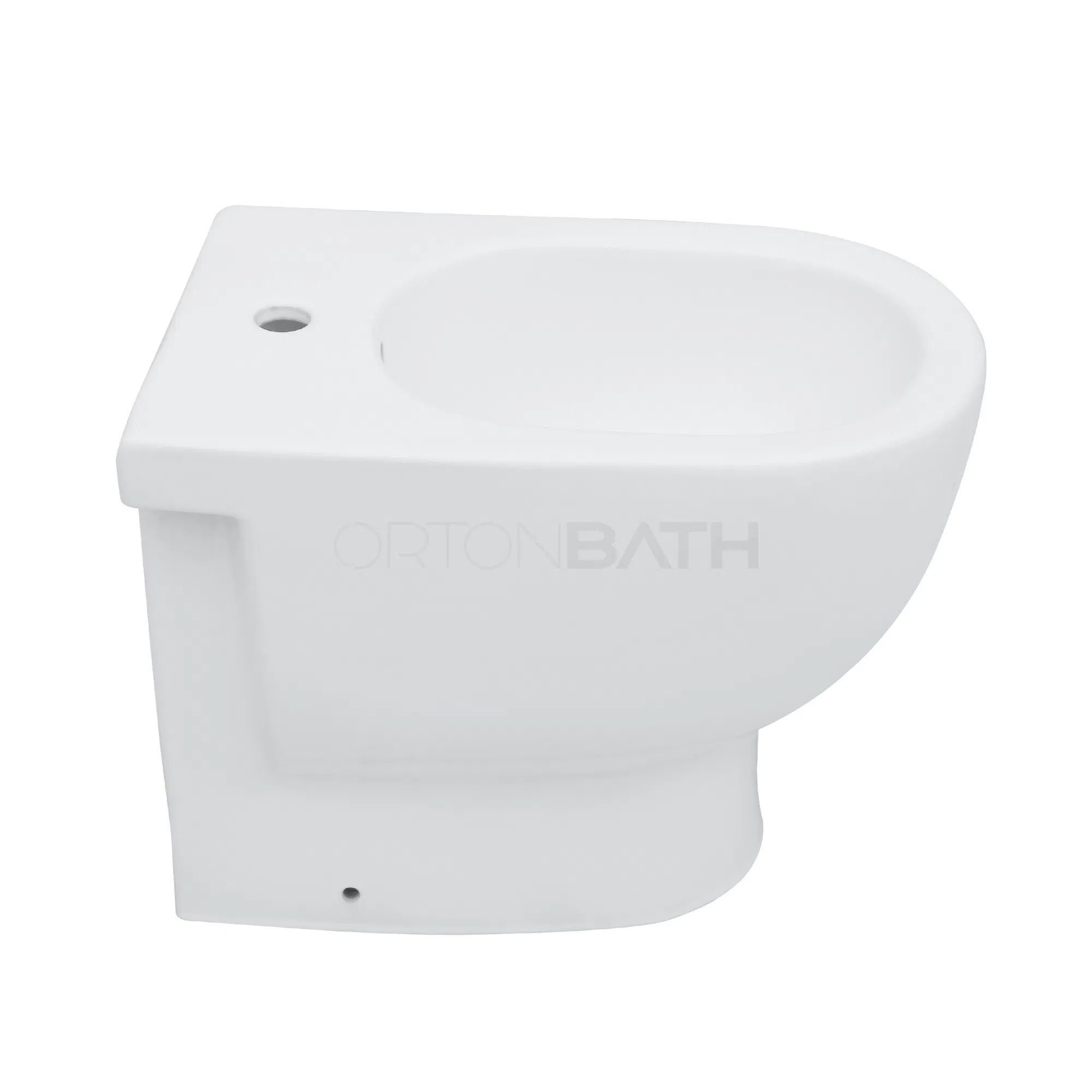 Ortonbath Floor Mounted Ceramic Bidet Bathroom Bidet Unique Design Ceramic Wc Toilet Set with Ceramic Wc Toilet Bidet Special Care Bidet