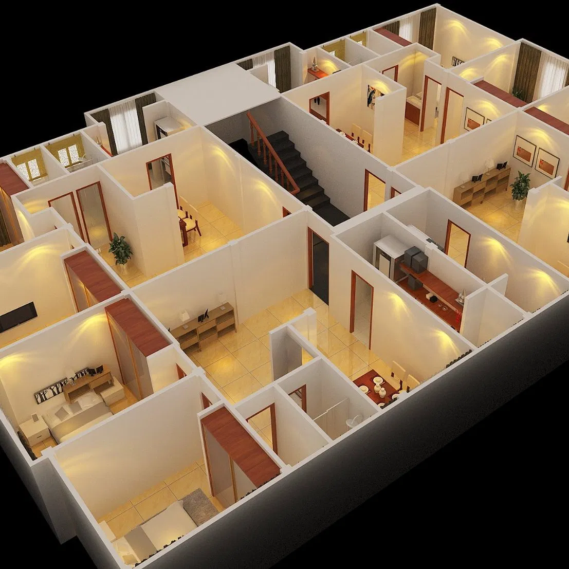 Steel Structure Building Multi-Story Prefab House Apartment
