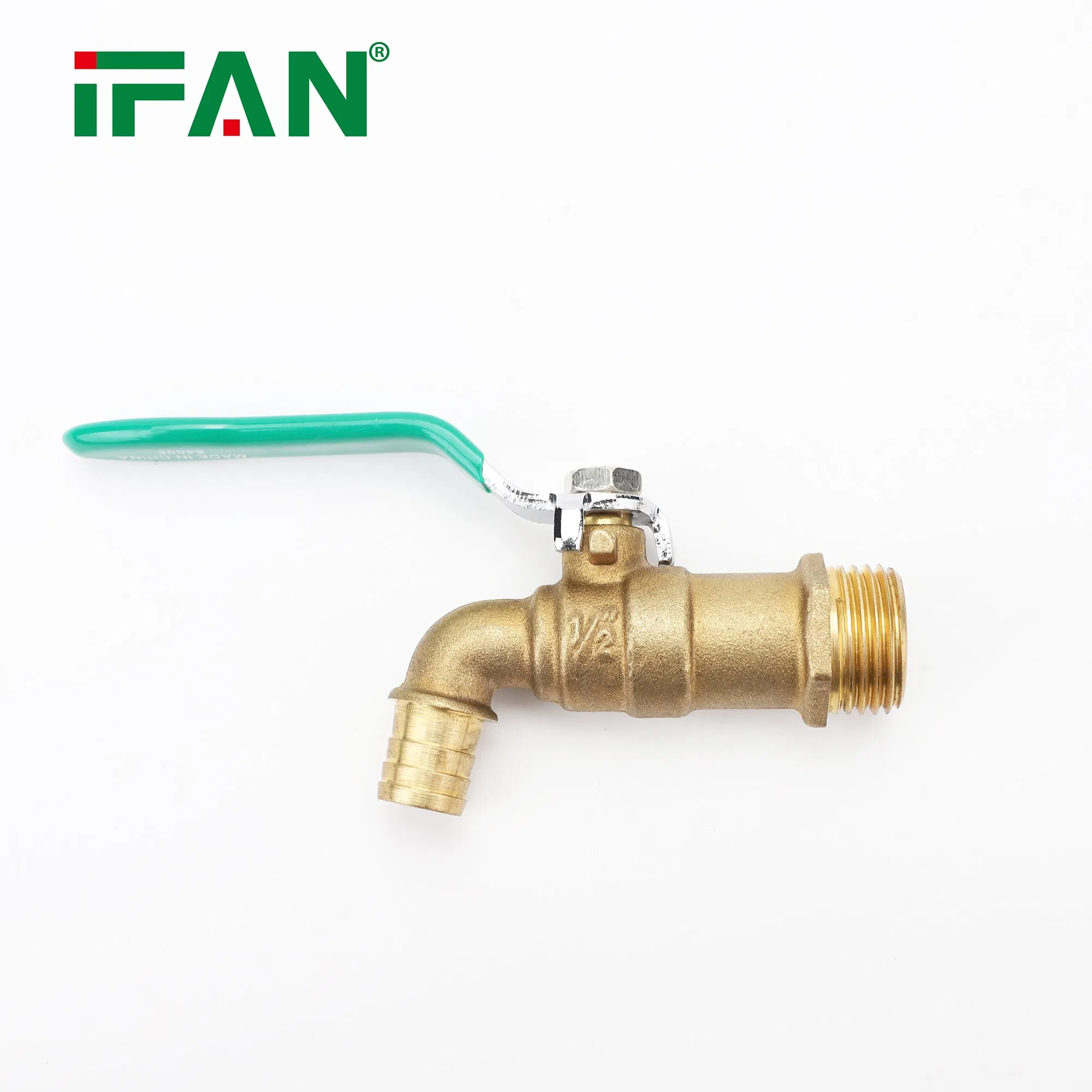 Латунный кран для воды Ifan с длинной ручкой