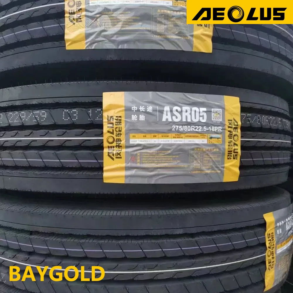 Aeolus High Quality Truck Trailer Tires ADC53 TBR 11R22.5 Steer Tyre