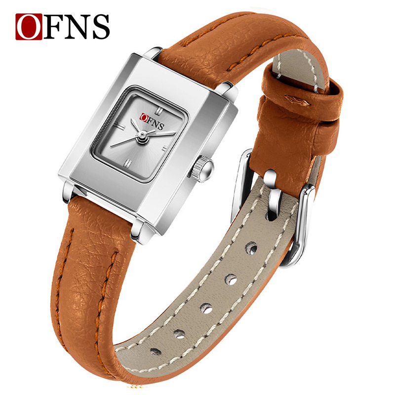 Luxury Small Square Ladies Quartz Watch Waterproof Elegant Business Casual Women's Timepiece