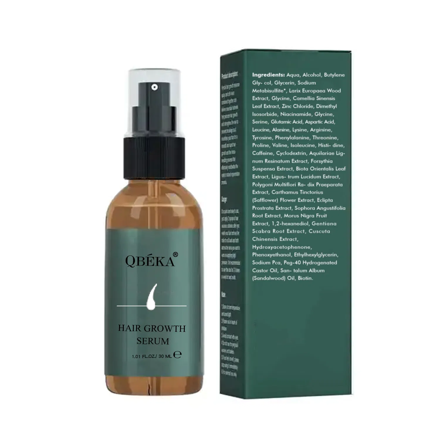 OEM Contains Biotin and Peptide Hair Loss Treatment Products Hair Growth Spray