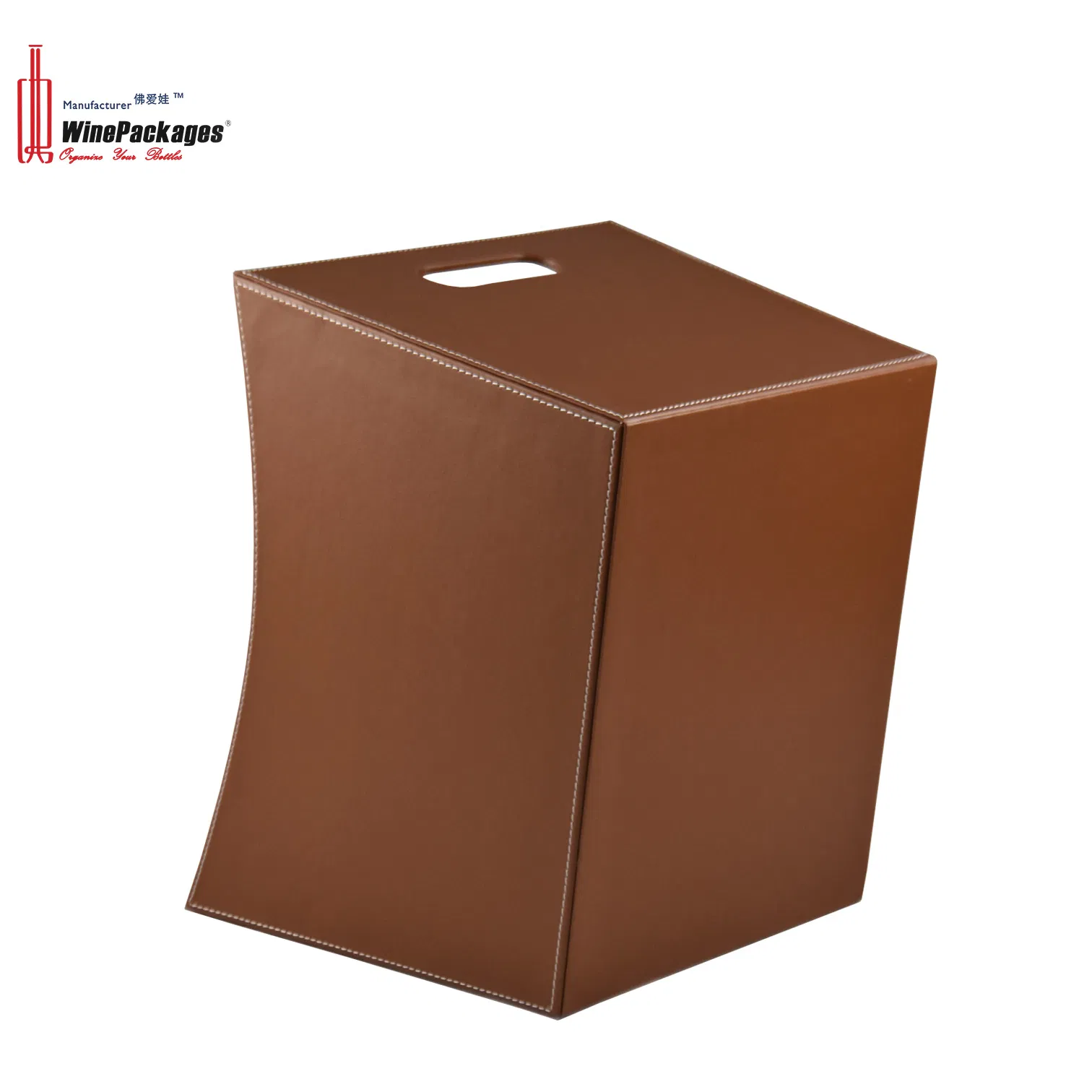 High- End Leather Storage Basket Wholesale Large Capacity Multipurpose Kids Toy Home Organizer