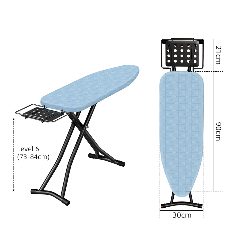 Manufactory Wholesale Monoblock Iron Board All-Metal Foldable Ironing Board Full Size Ironing Board