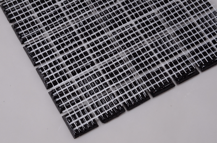 Canada Style Dining Hall Wall Decorative Black Glass Mosaic Tile