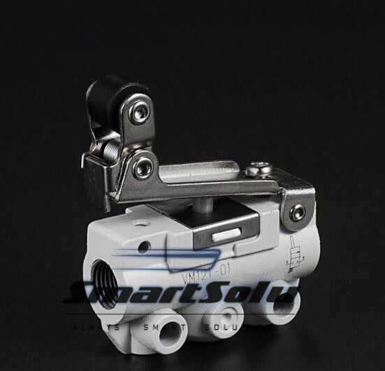 Пневматический клапан SMC VM121-01-02SA с роликом