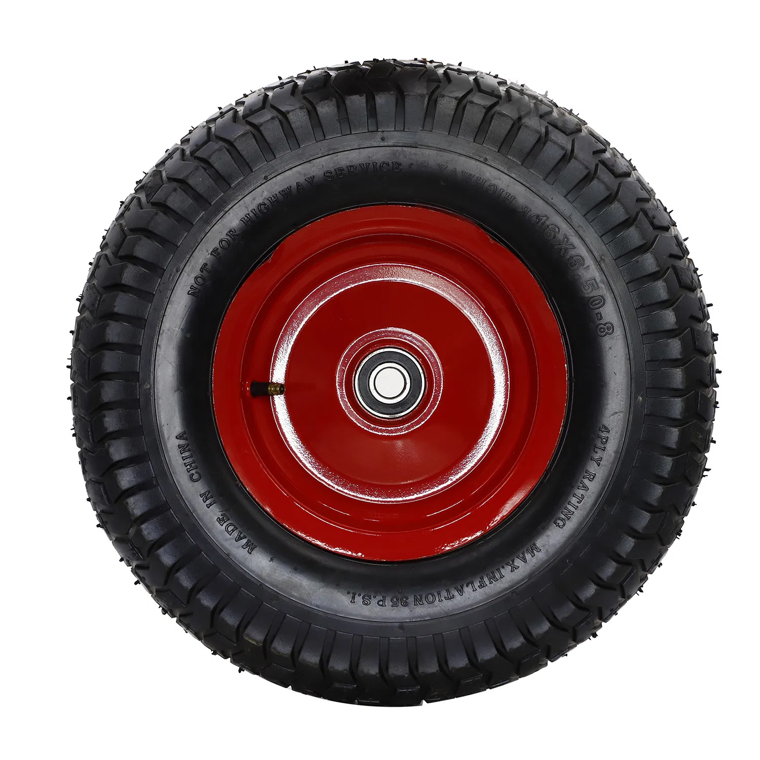 Plastic 10' Trash Bin Wheel Plastic