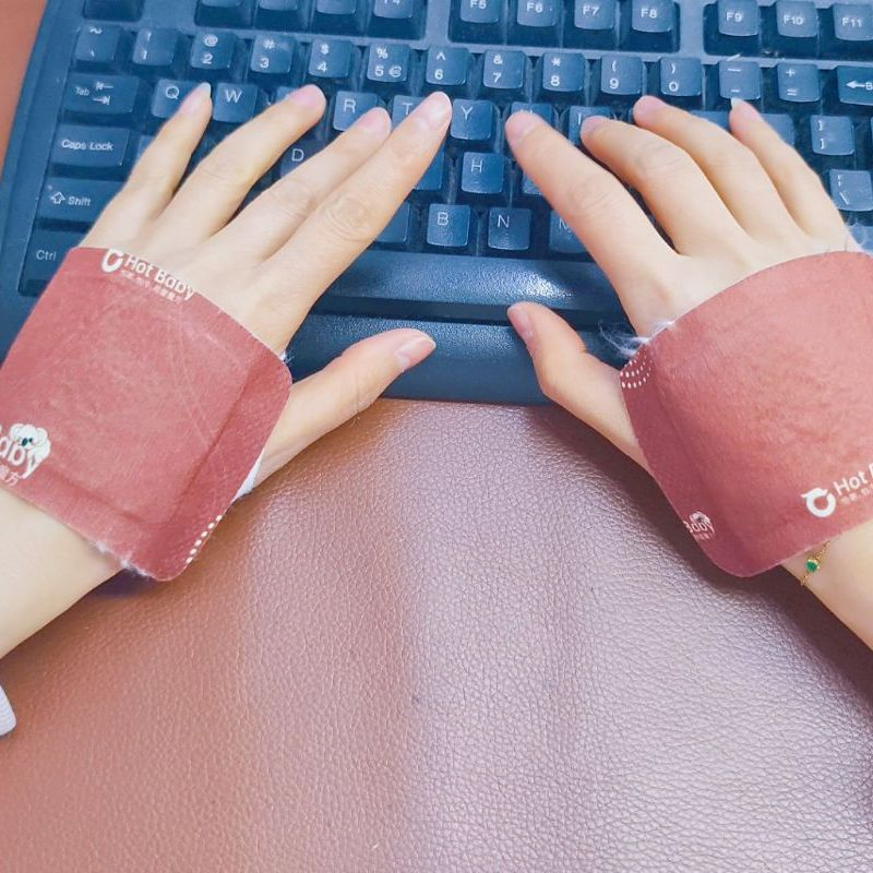Portable Hand and Foot Warmer Patch Efficient Heating Pad Pack Physical Therapy for Cold Relief