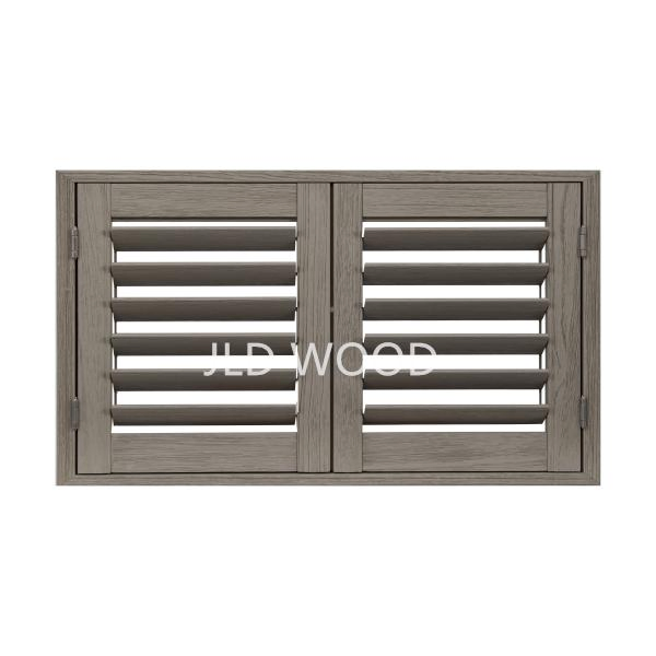 Horizontal Louver Window Plantation Shutters