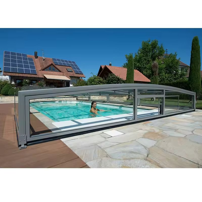 Modern Folding Sunroom Design with Slim Aluminum Profiles