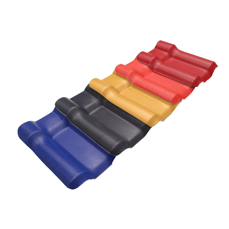 Waterproof Black Clay Roof Tile Light Weight, Fireproof Color Roof Tile Prices, Interlocking Composite Tile Roof Sheet