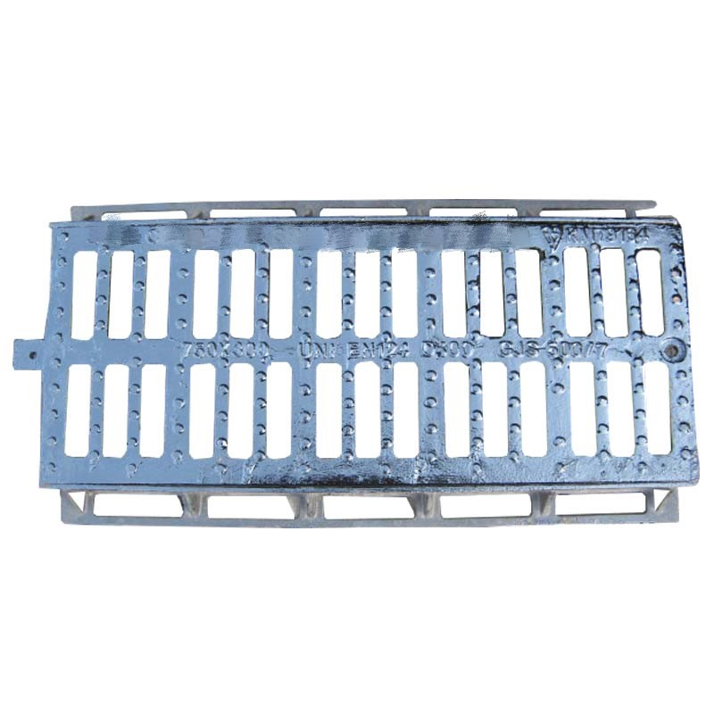 Customized C250 D400 1000mm 750mm 500mm Channel Grating Ductile Iron Heavy Duty Gully Grating