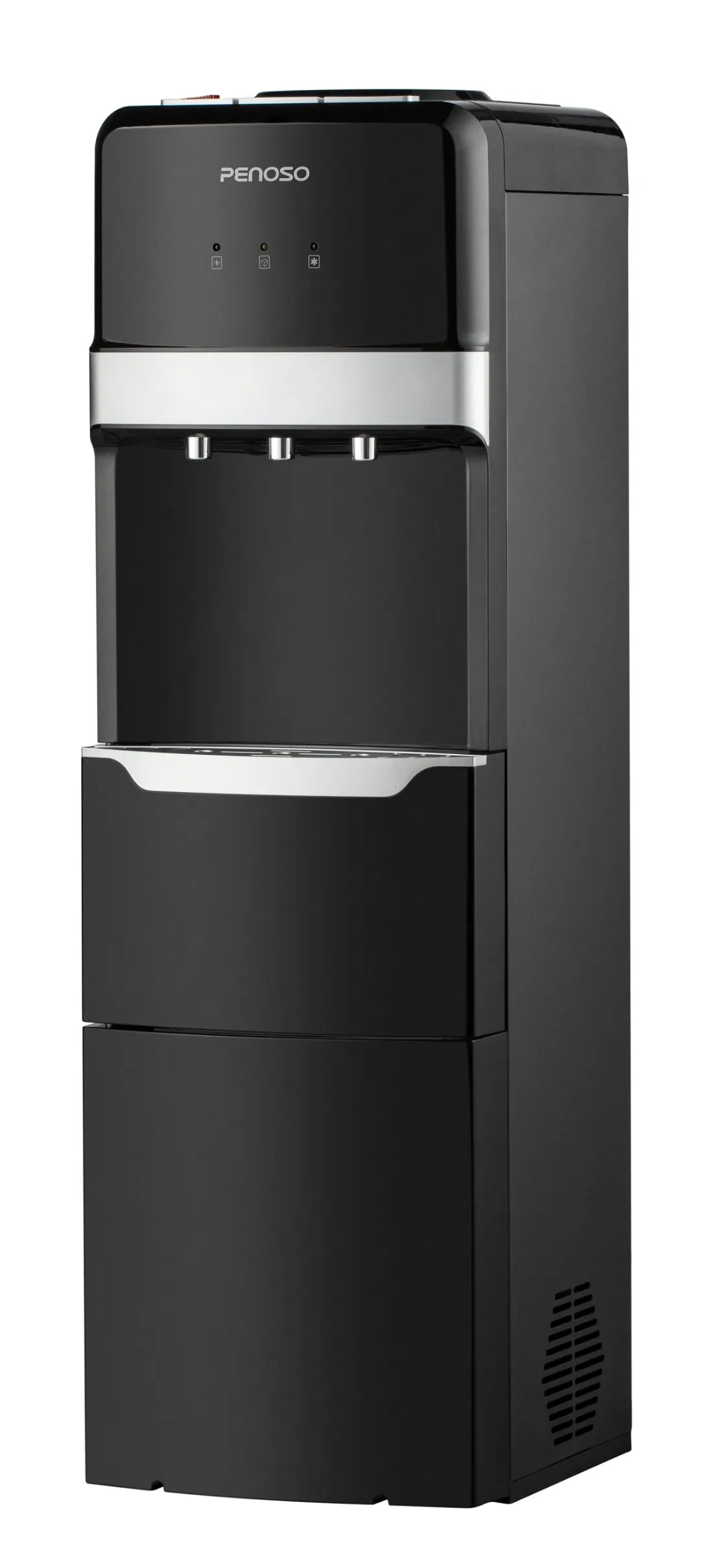 Кулер с компрессором, льдогенератором и подачей горячей воды