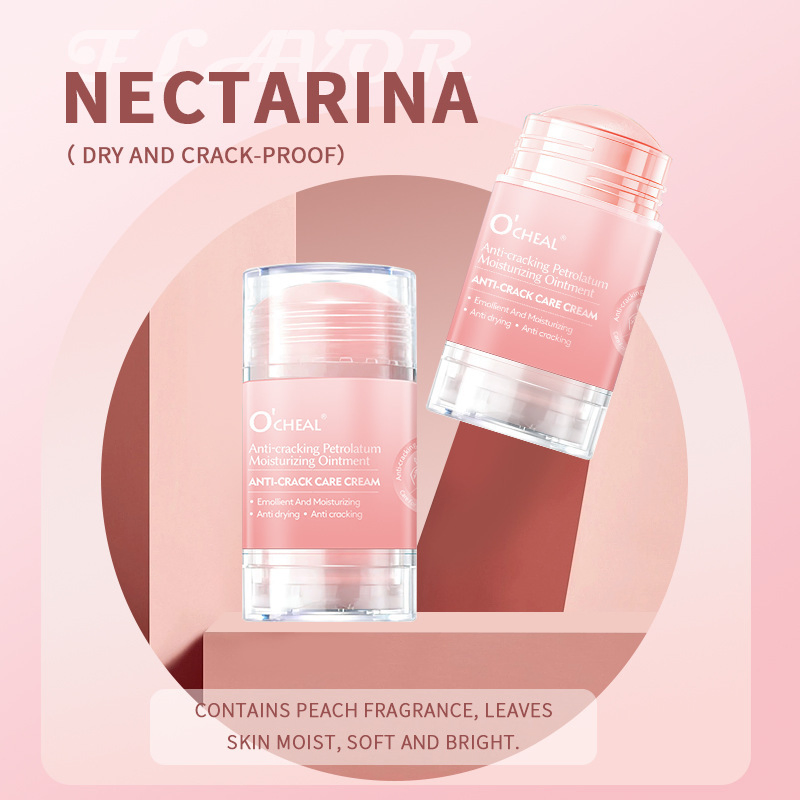 Online Wholesale in Stock Transparent Tube High-Quality Anti-Crack Treatment Balm Repair Moisturizing Skin Treatment Cream