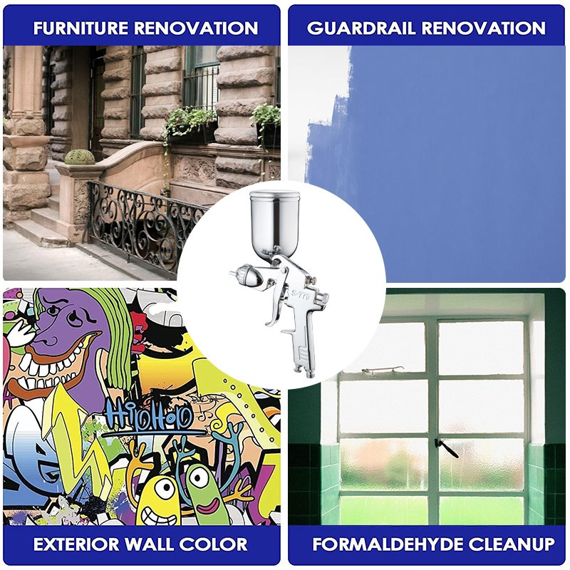 Пистолет для покраски высокого давления S-770G с насадкой 2.0мм