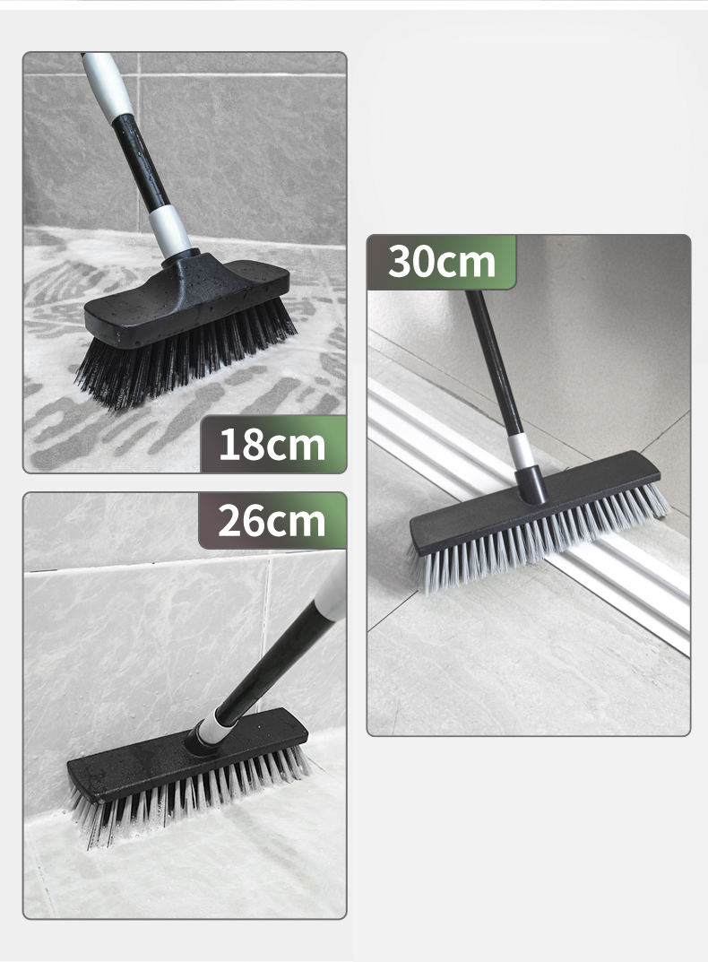 Plastic Long Handle Floor Cleaning Brush (YG-505)