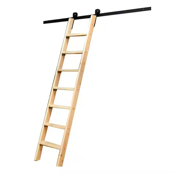 Sliding Alloy Library Ladder Hardware
