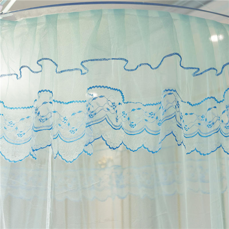 Home Bed Net Simple Romantic Style Round Top Summer Mosquito Net