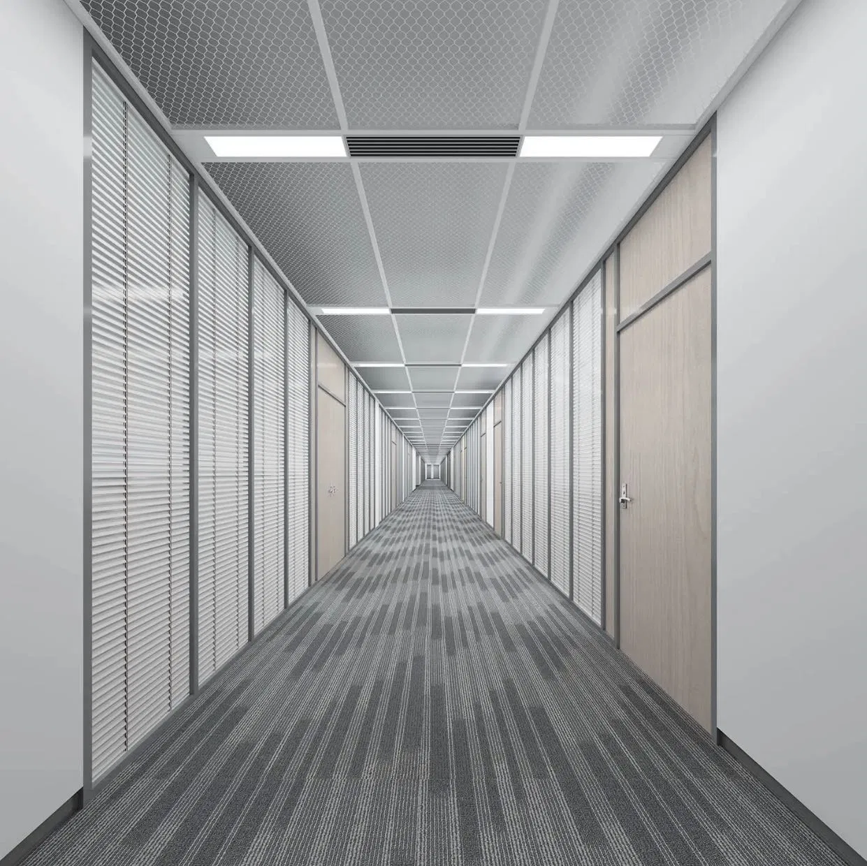 Long Service Life OA600 Bare Raised Access Floor Panels for Control Rooms