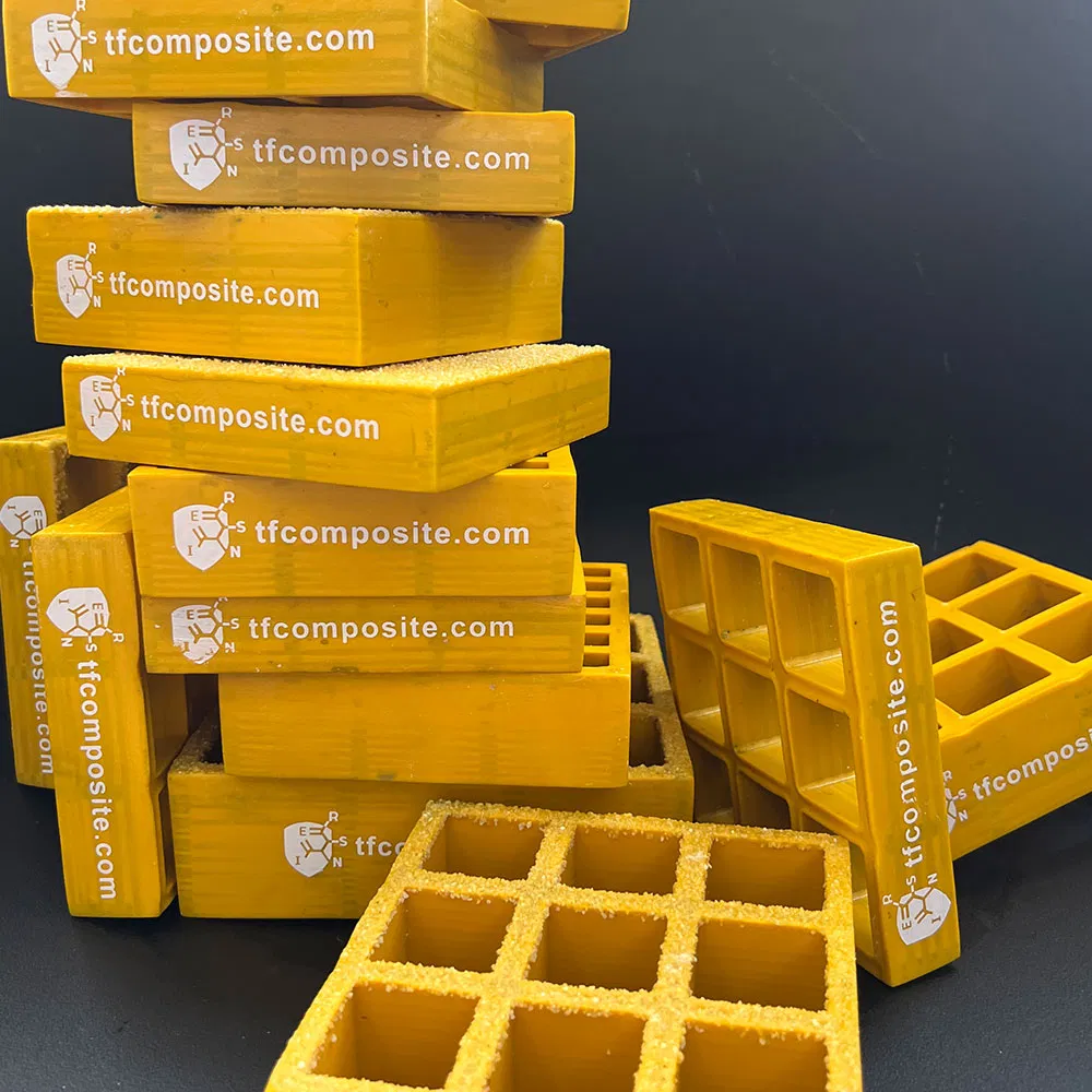 M3825 Heavy Duty FRP Grating High Strength Low Maintenance Corrosion Resistant Fire Resistant Industrial Grade