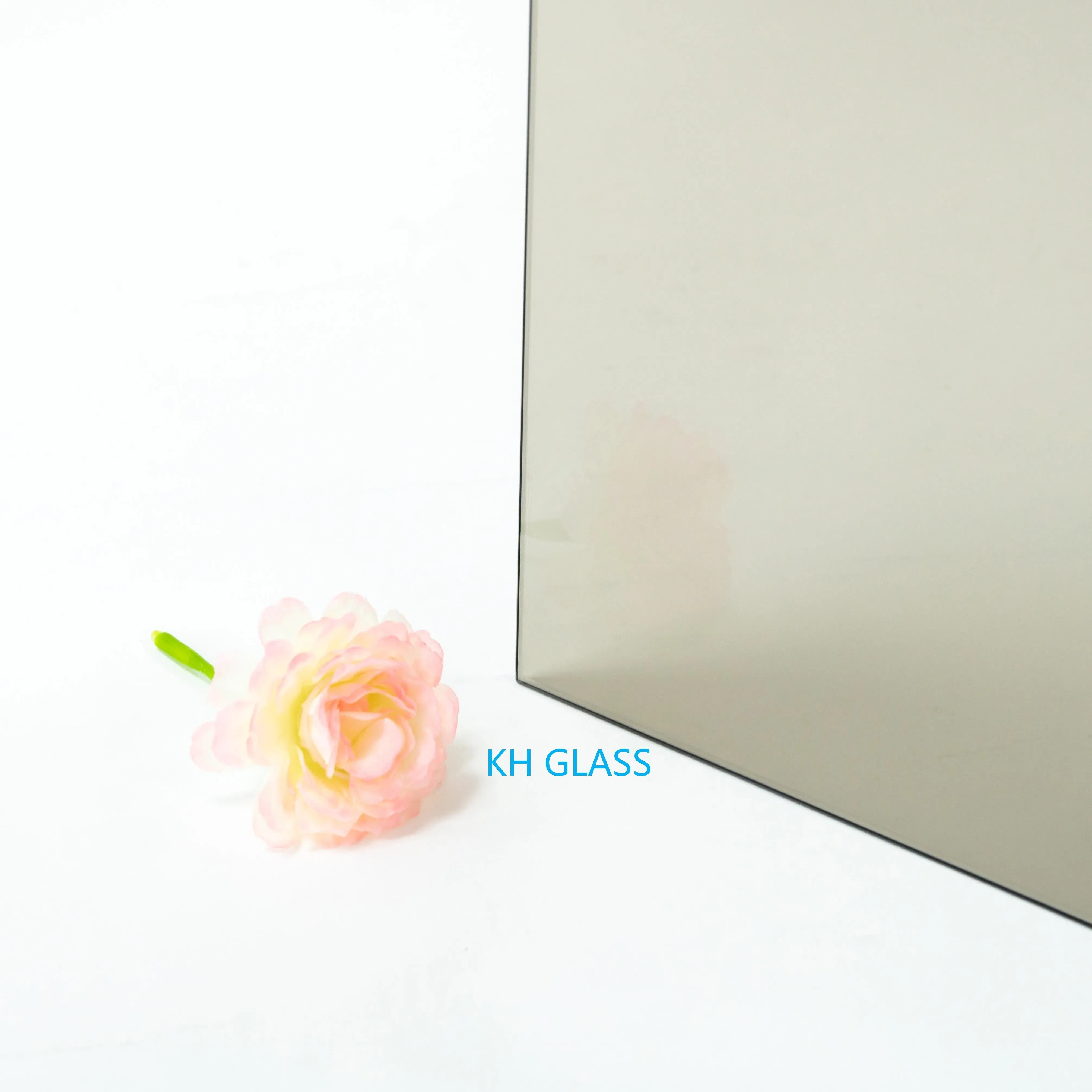 4/5/6mm Clear/Silver Reflective Glass for Commercial Buildings Curtain Wall Windowns
