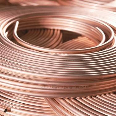 Custom Size 1/4" 3/8" 1/2" 3/4" Rolling Pancake Copper Tube Copper Pipe for Air Conditioner