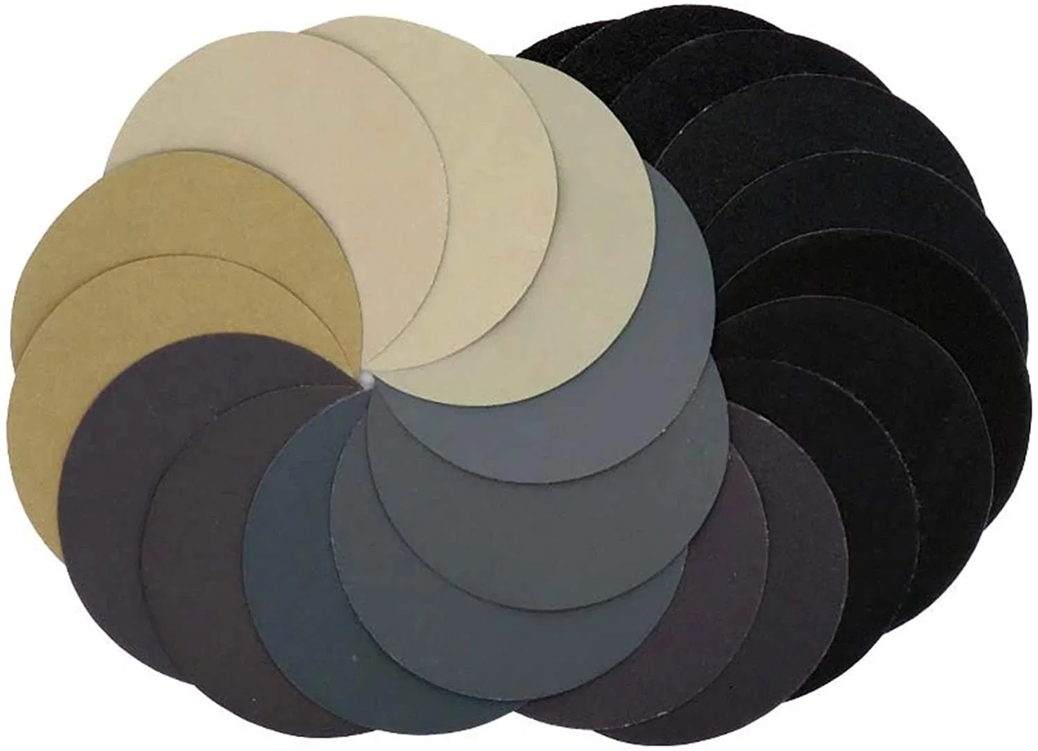 115 mm 8holes Hook and Loop Silicon Carbide Abrasive Sanding Disc