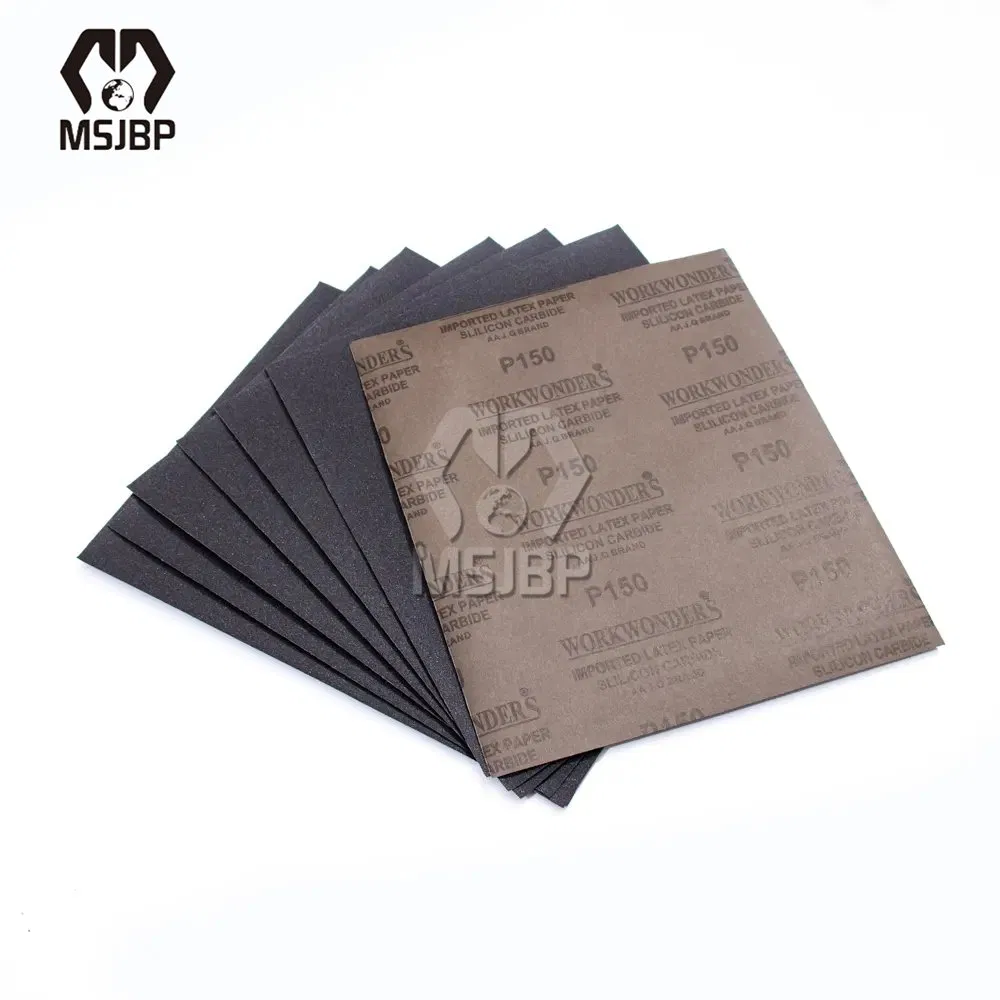 Наждачная бумага Black Silicon Carbide водостойкая