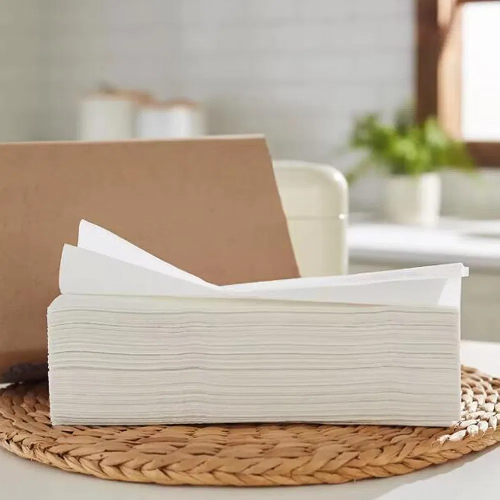 High Quality Natural White 1/2/Ply Multifold Hand Towels Natural Universal Interfolded Hand Towel Paper