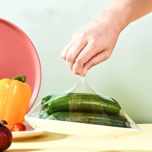 Hot Sale Good Quality Food Grade Biodegradable High Strength Super Clear PLA Cling Film Food Wrap