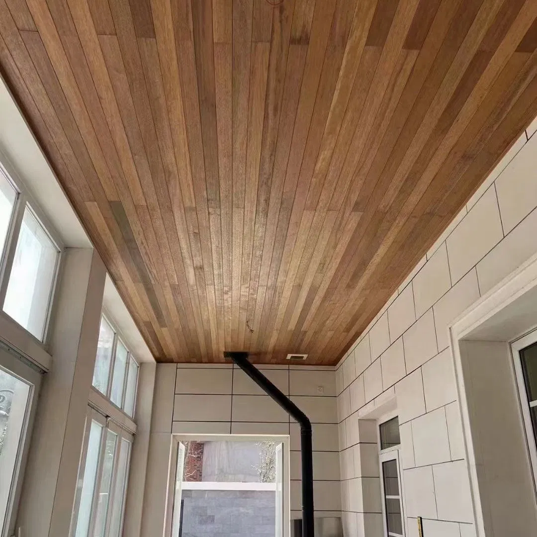 Solid Indonesian Merbau Wood Cladding /Ceiling