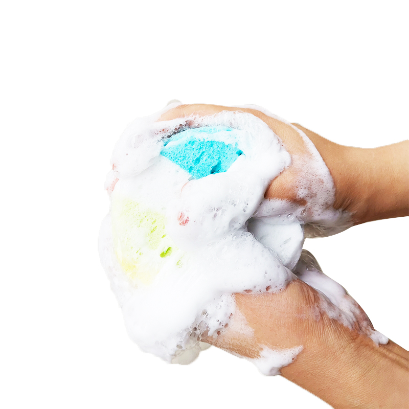 Colorful Soft Baby Bath Sponge Wit String