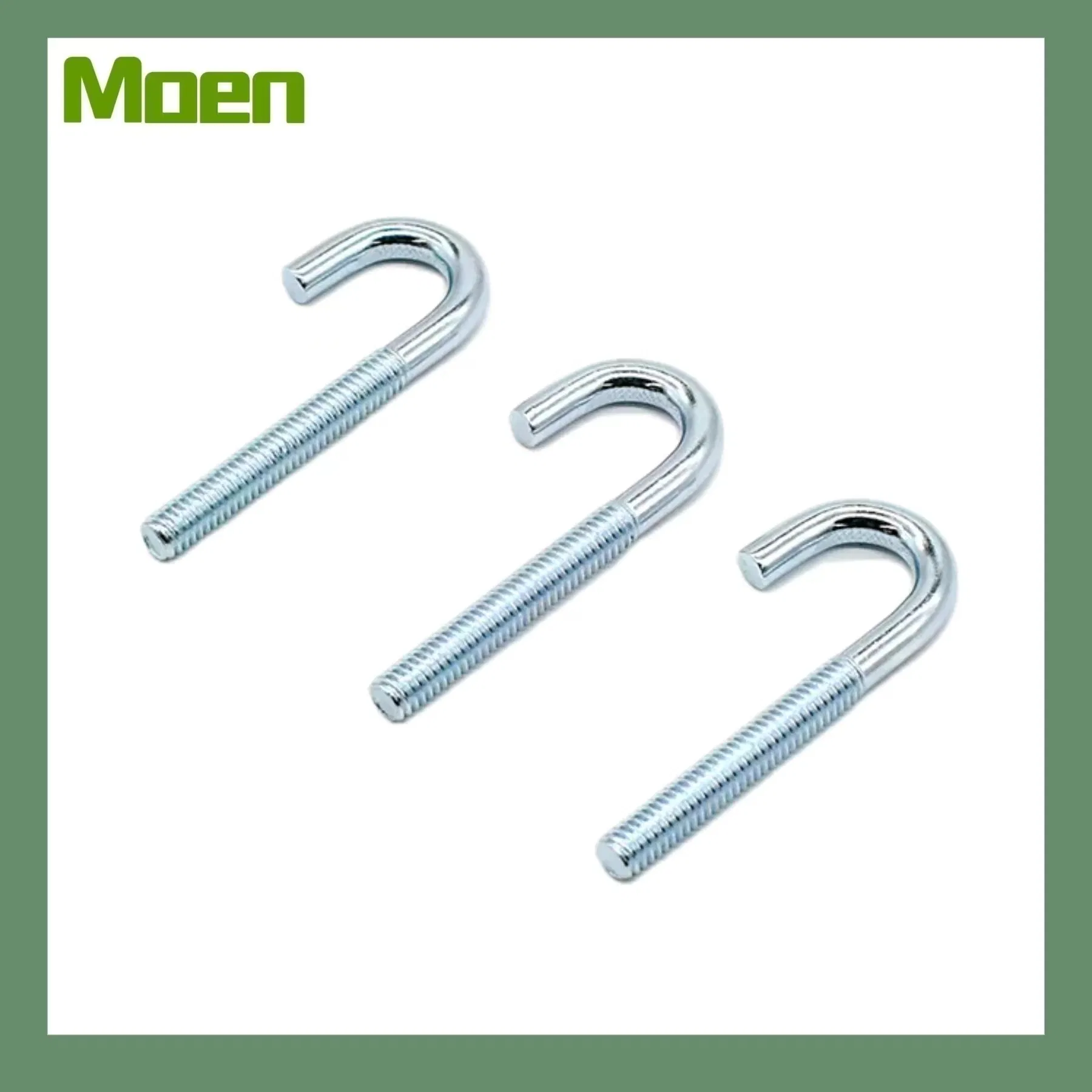 Анкерный болт J-образный оцинкованный для кровли